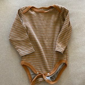 3-6 month long sleeve onesie
